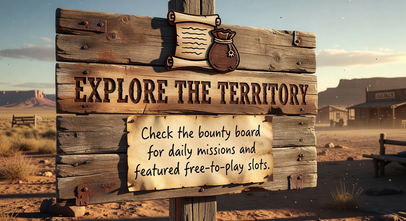 Wooden sign representing new bounties